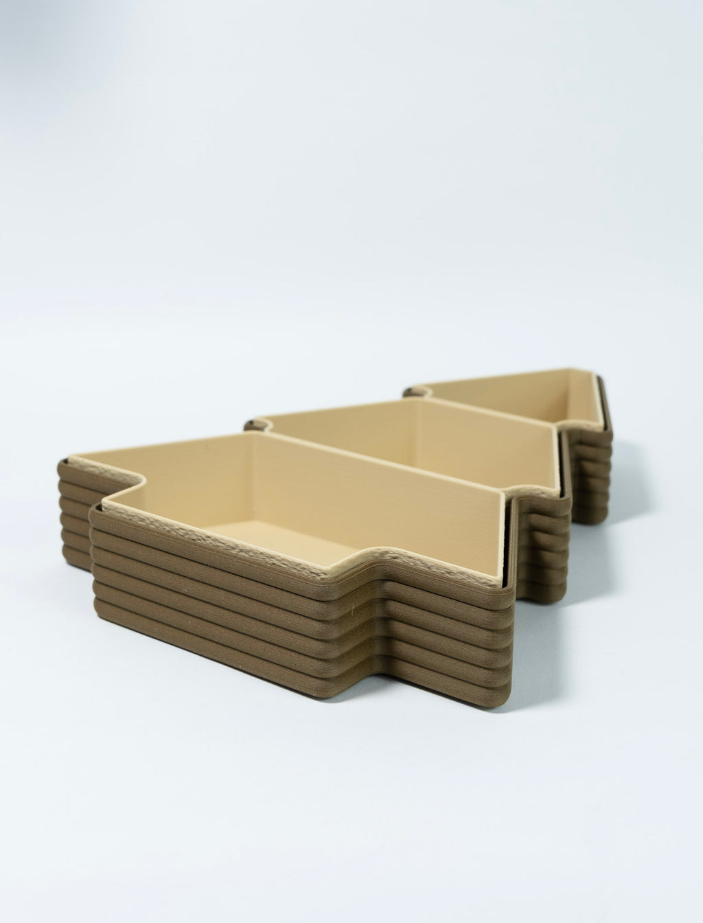 3D Printed Christmas Candy Bowl | Festive Holiday Snack Dish | Santa & Tree Themed Xmas Decor | Perfect for Candy, Nuts, or Treats