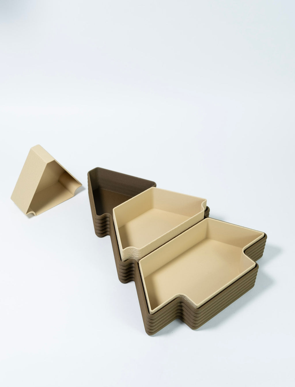 3D Printed Christmas Candy Bowl | Festive Holiday Snack Dish | Santa & Tree Themed Xmas Decor | Perfect for Candy, Nuts, or Treats