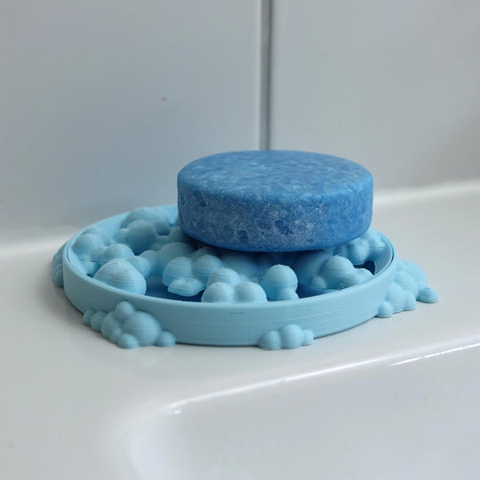 Bubble Soap Dish with Drainage: Modern Bathroom Accessory by Gazzaladra