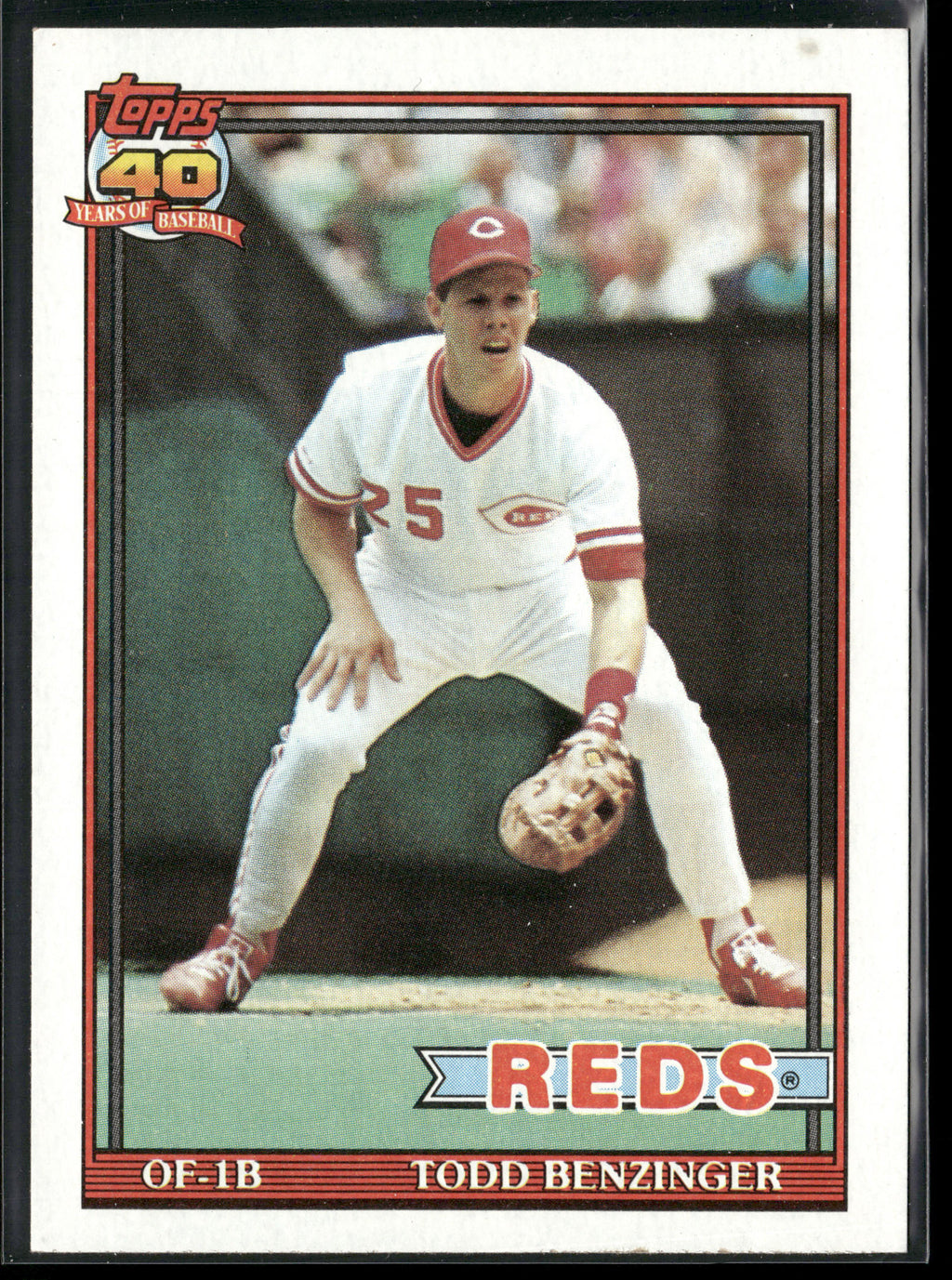1991 Topps #334 Todd Benzinger