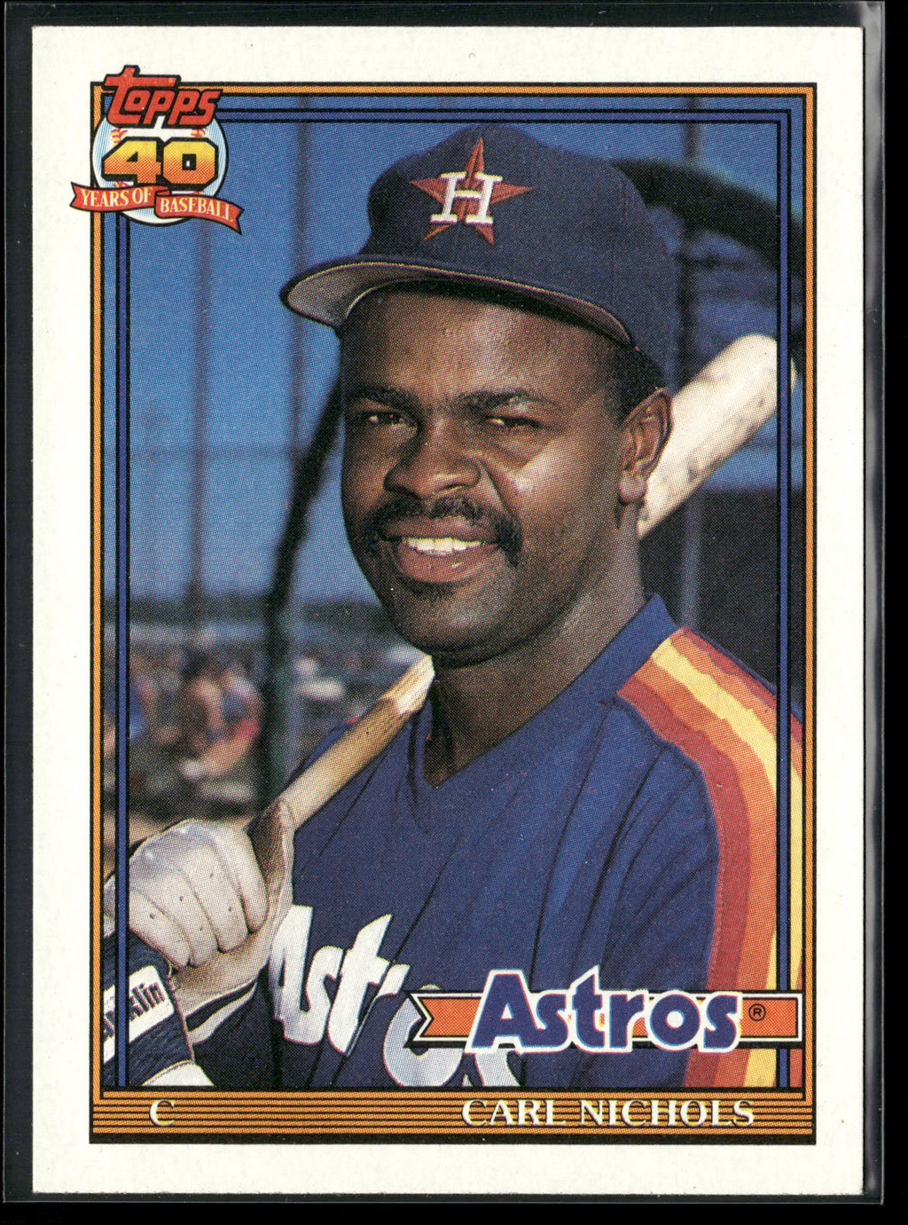 1991 Topps #119 Carl Nichols