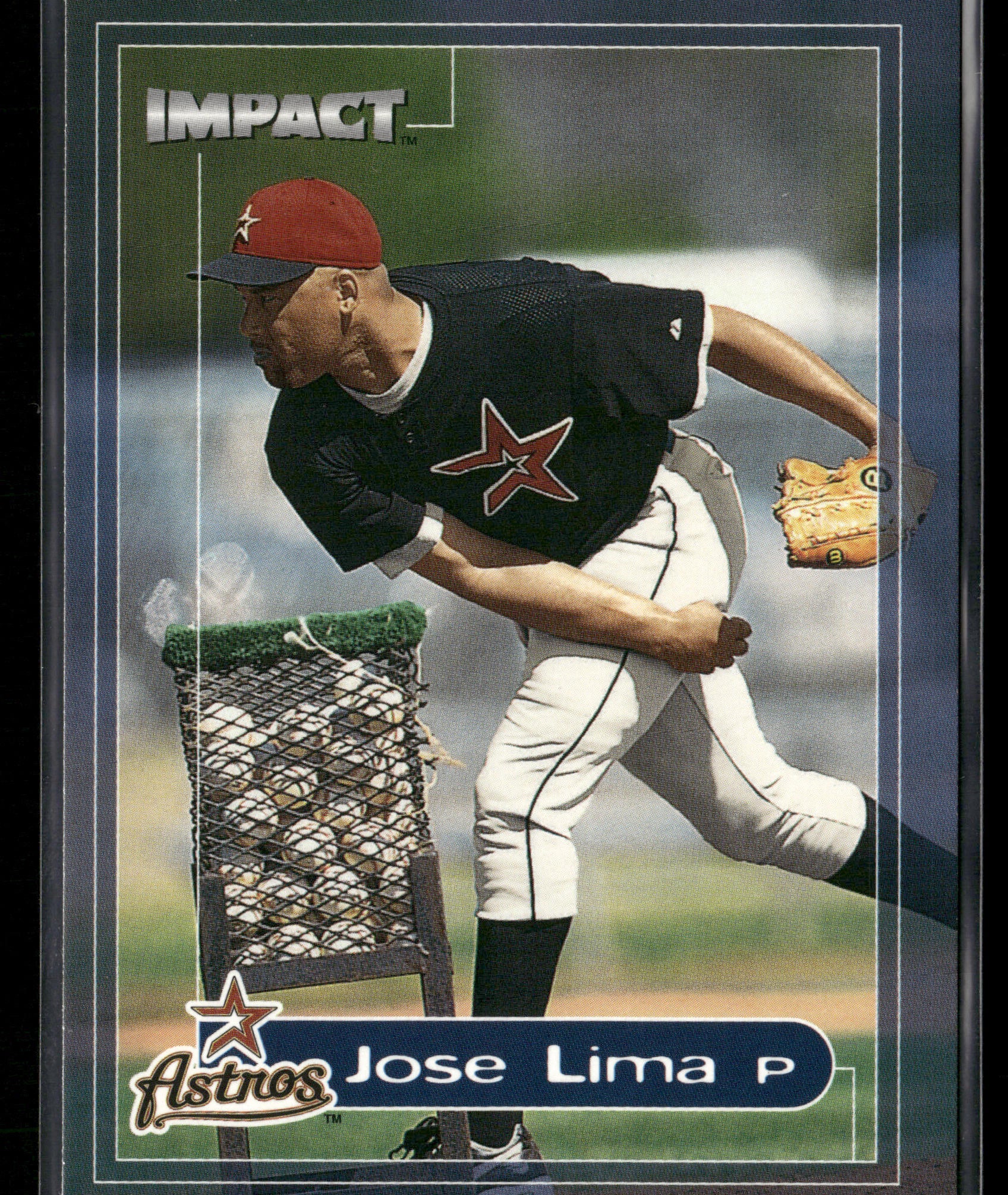 2000 Fleer Impact #65 Jose Lima