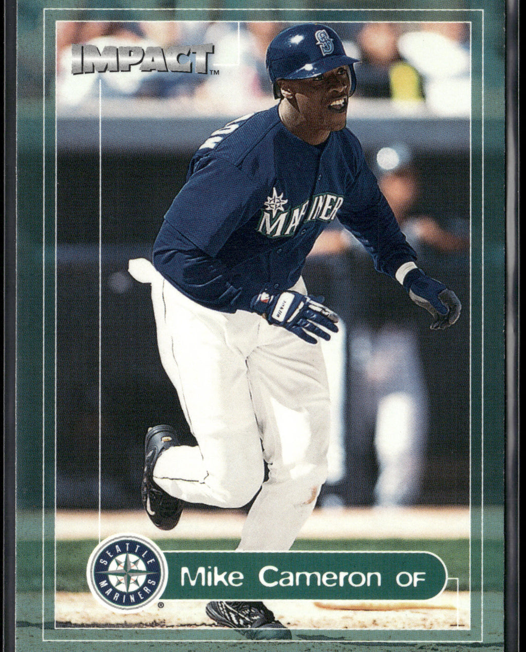 2000 Fleer Impact #60 Mike Cameron