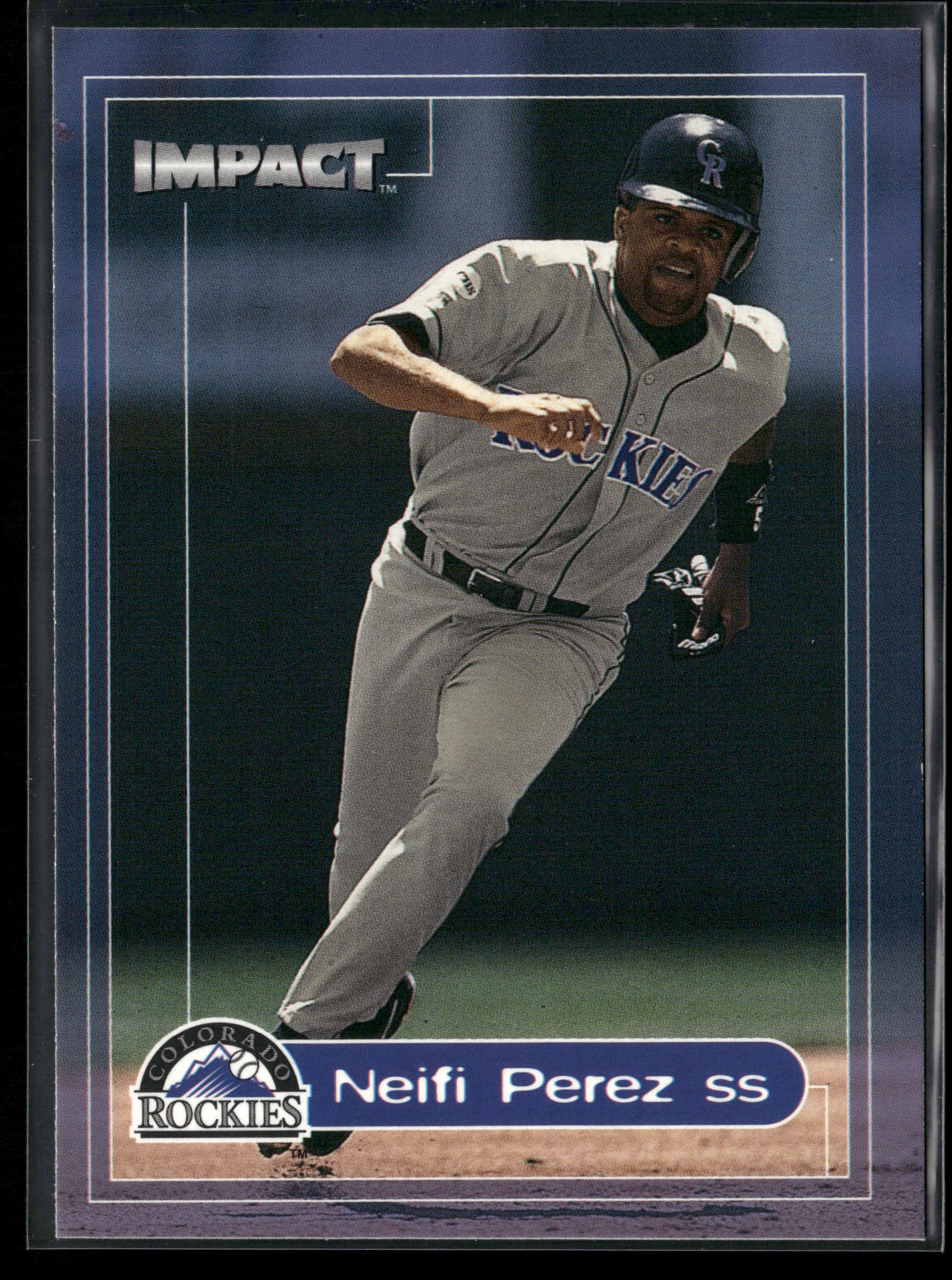 2000 Fleer Impact #66 Neifi Perez