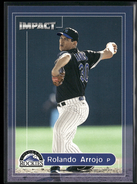 2000 Fleer Impact #196 Rolando Arrojo