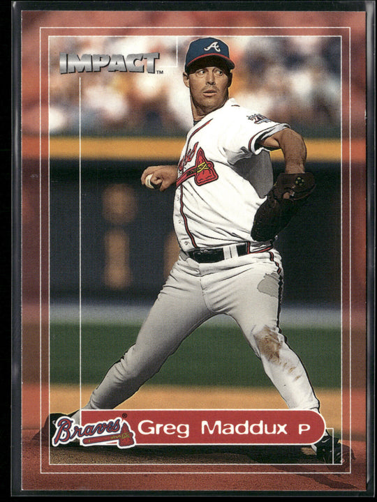2000 Fleer Impact #192 Greg Maddux