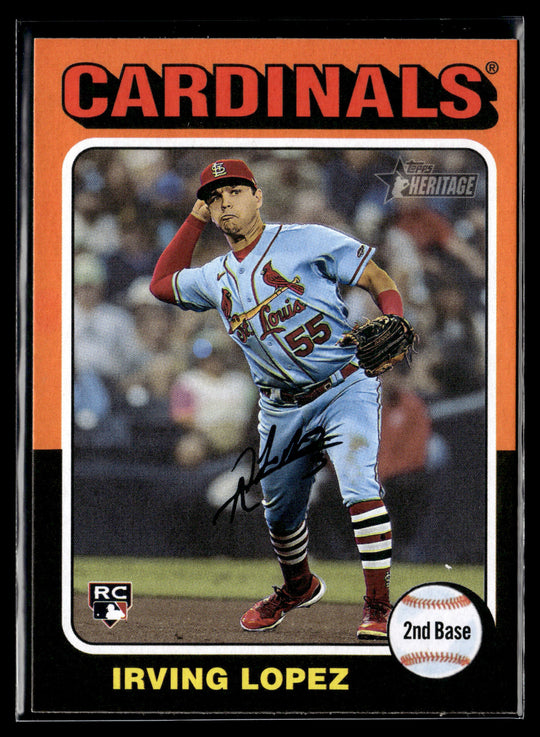 2024 Topps Heritage #634 Irving Lopez