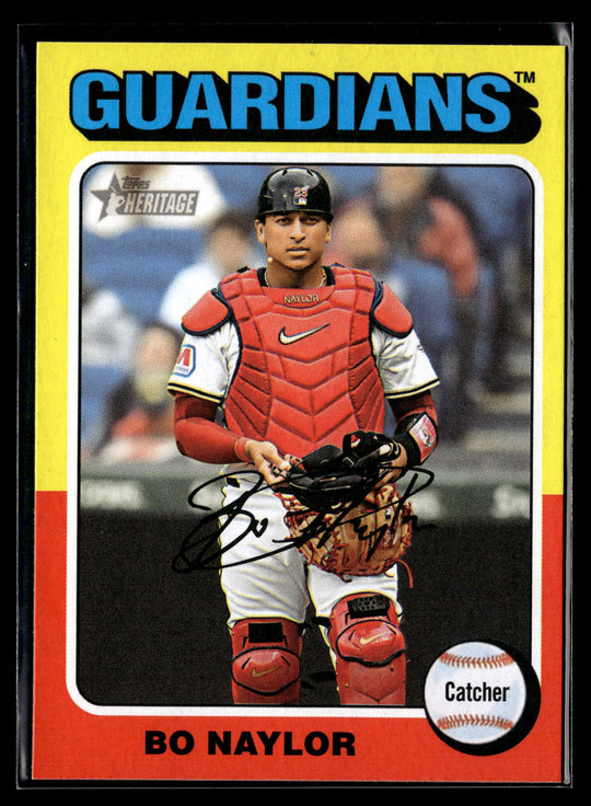 2024 Topps Heritage #605 Bo Naylor