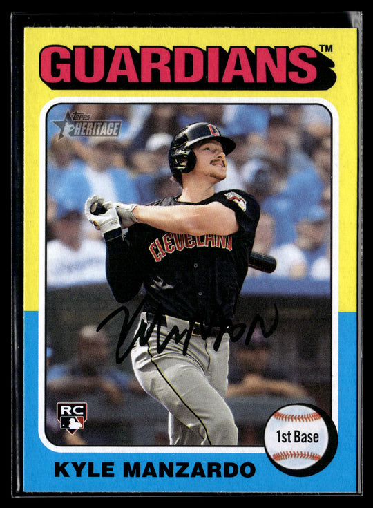 2024 Topps Heritage #673 Kyle Manzardo