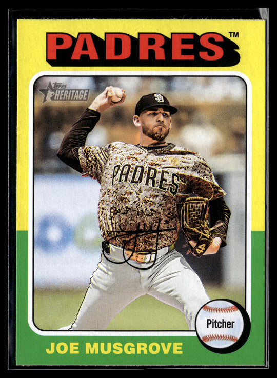 2024 Topps Heritage #502 Joe Musgrove