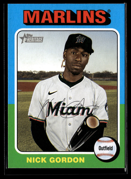 2024 Topps Heritage #559 Nick Gordon