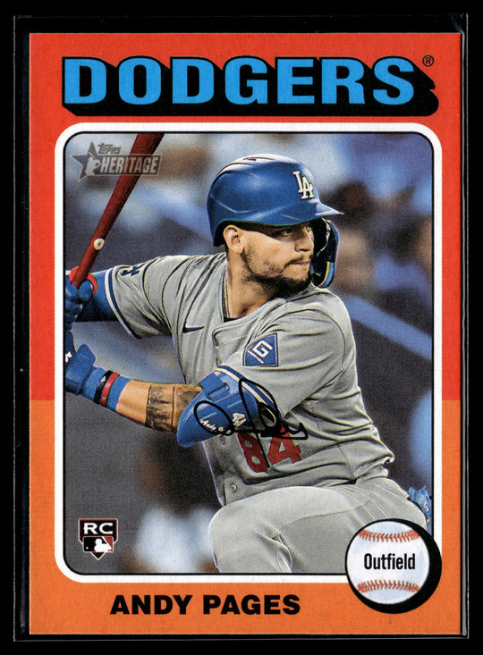 2024 Topps Heritage #696 Andy Pages