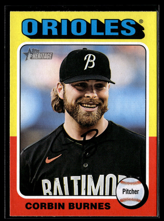 2024 Topps Heritage #504 Corbin Burnes