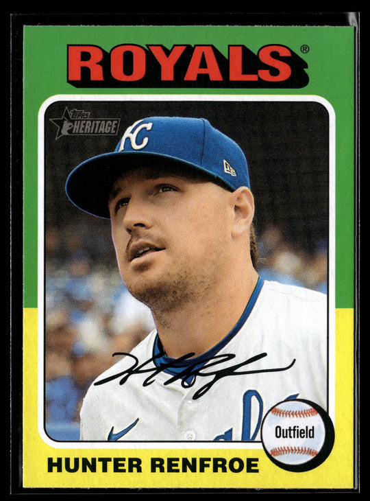 2024 Topps Heritage #592 Hunter Renfroe