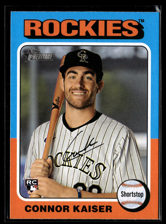 2024 Topps Heritage #700 Connor Kaiser