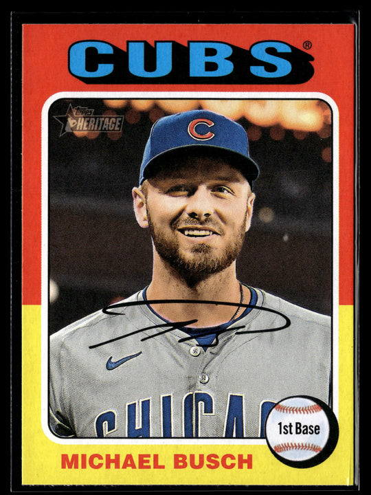 2024 Topps Heritage #537 Michael Busch