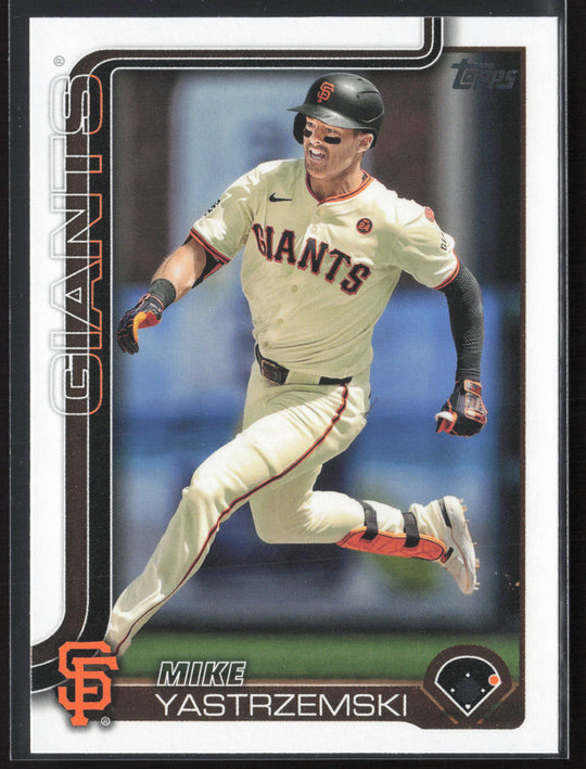 2025 Topps #186 Mike Yastrzemski