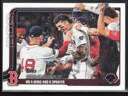 2025 Topps #312 Dub &amp; Drench: On a Wing and a Sprayer