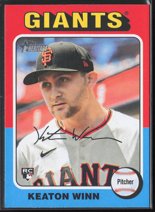 2024 Topps Heritage #695 Keaton Winn