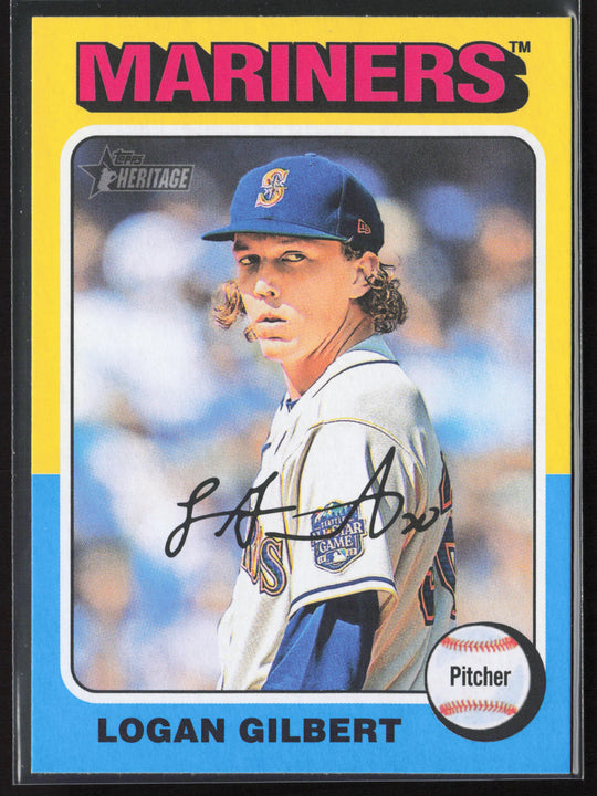 2024 Topps Heritage #543 Logan Gilbert