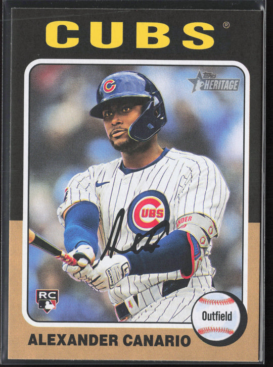 2024 Topps Heritage #676 Alexander Canario
