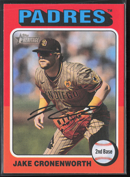 2024 Topps Heritage #599 Jake Cronenworth