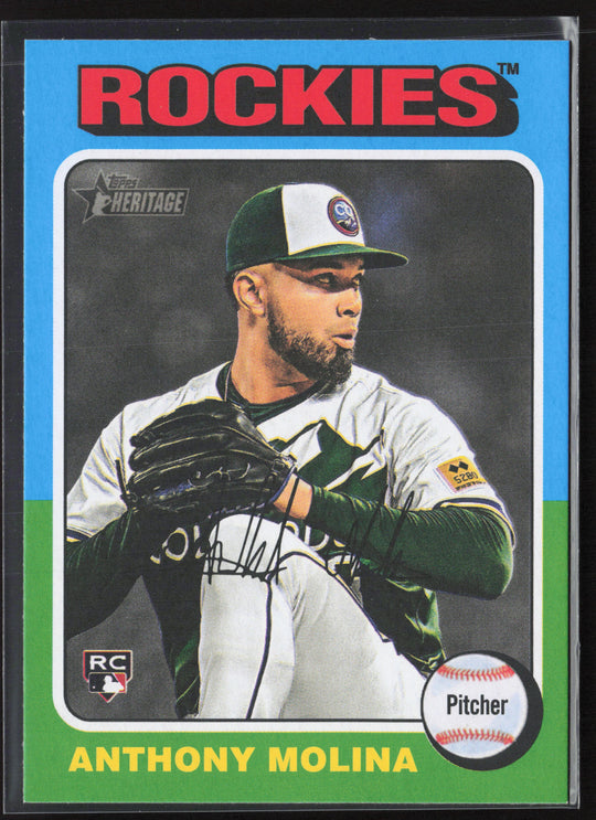 2024 Topps Heritage #641 Anthony Molina