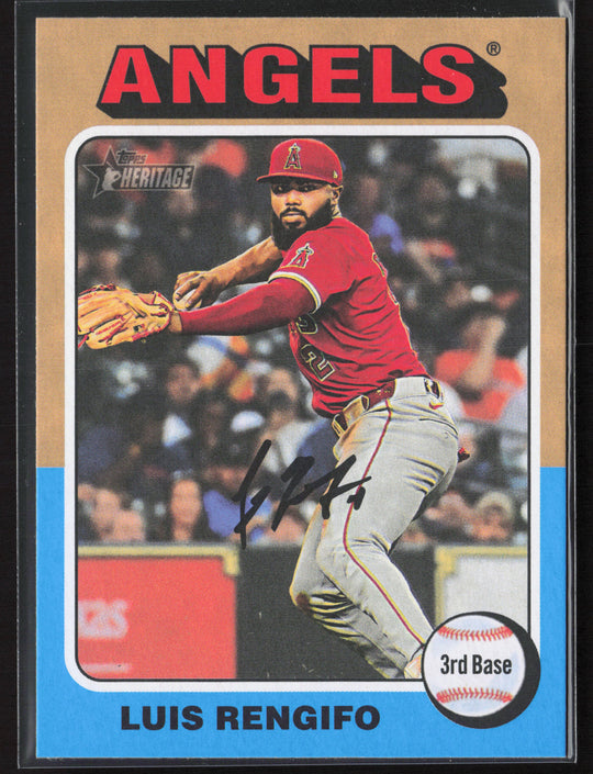 2024 Topps Heritage #665 Luis Rengifo