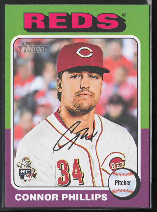 2024 Topps Heritage #674 Connor Phillips