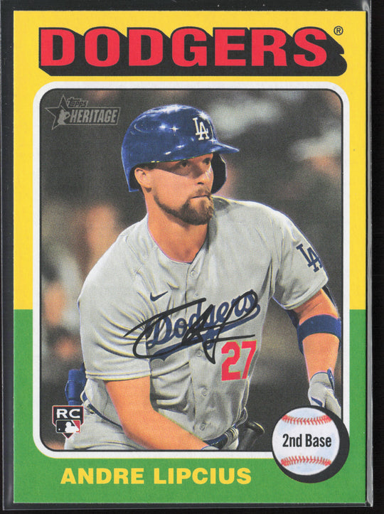 2024 Topps Heritage #699 Andre Lipcius