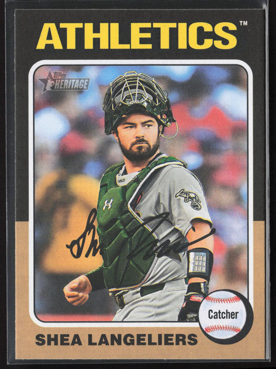 2024 Topps Heritage #538 Shea Langeliers