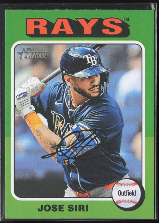 2024 Topps Heritage #664 Jose Siri