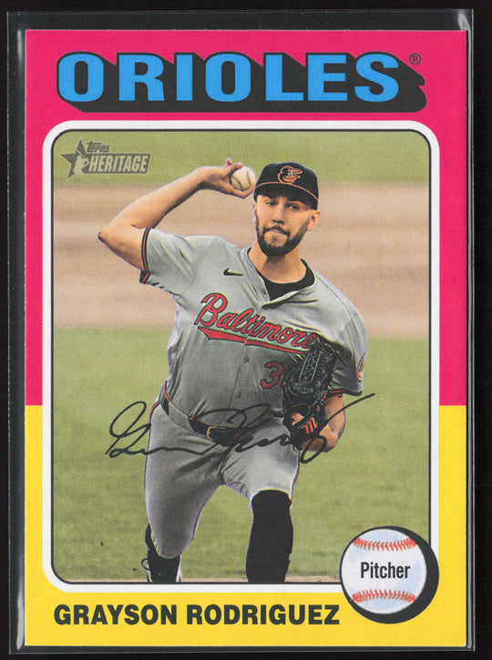 2024 Topps Heritage #558 Grayson Rodriguez