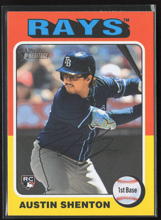 2024 Topps Heritage #637 Austin Shenton