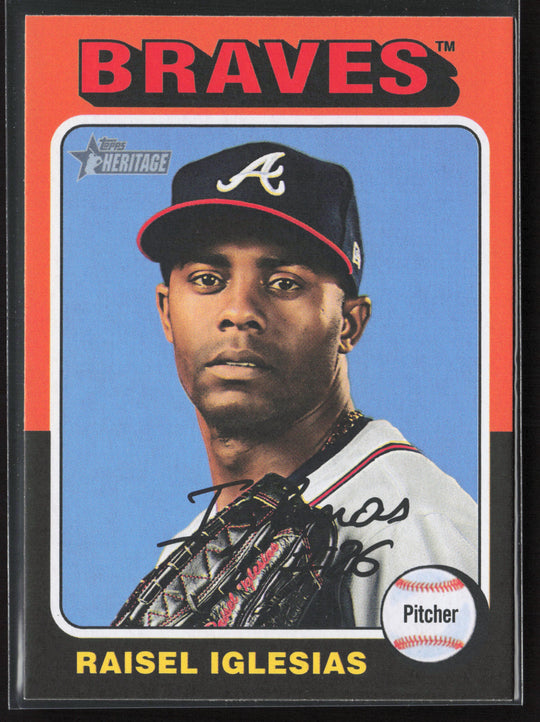 2024 Topps Heritage #519 Raisel Iglesias