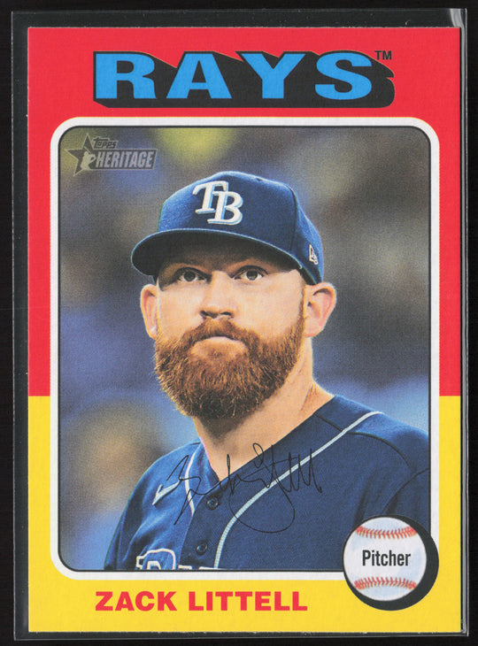 2024 Topps Heritage #713 Zack Littell