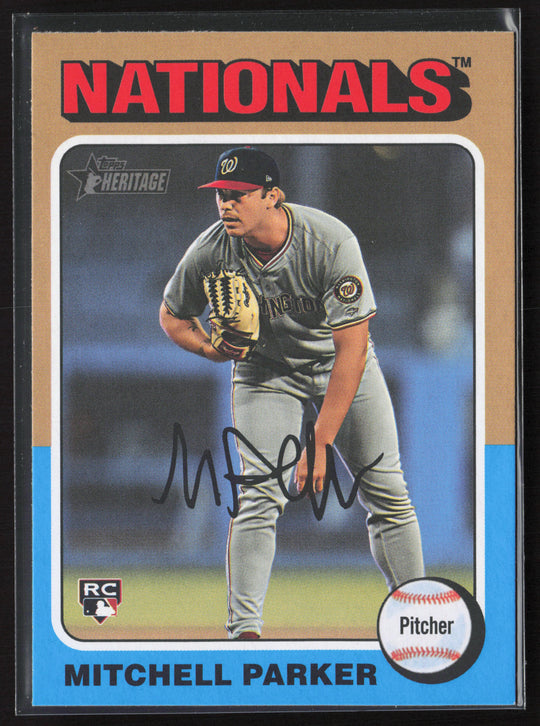 2024 Topps Heritage #693 Mitchell Parker