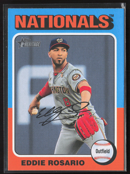 2024 Topps Heritage #518 Eddie Rosario