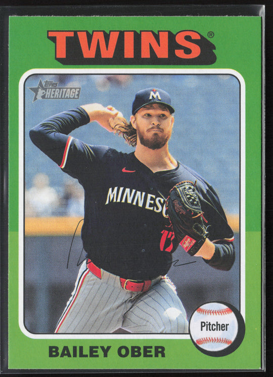2024 Topps Heritage #536 Bailey Ober