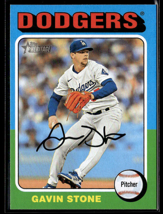 2024 Topps Heritage #642 Gavin Stone