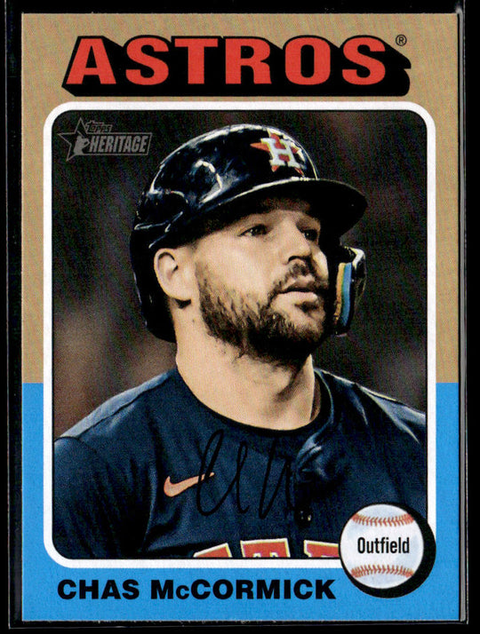 2024 Topps Heritage #541 Chas McCormick