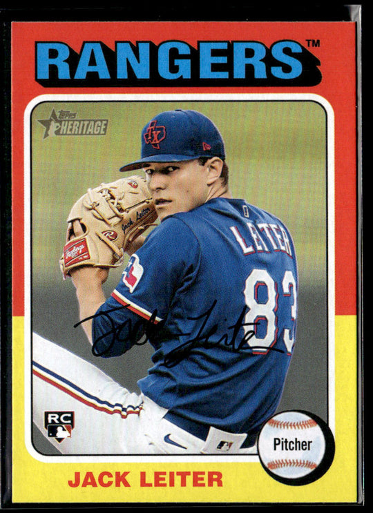 2024 Topps Heritage #691 Jack Leiter