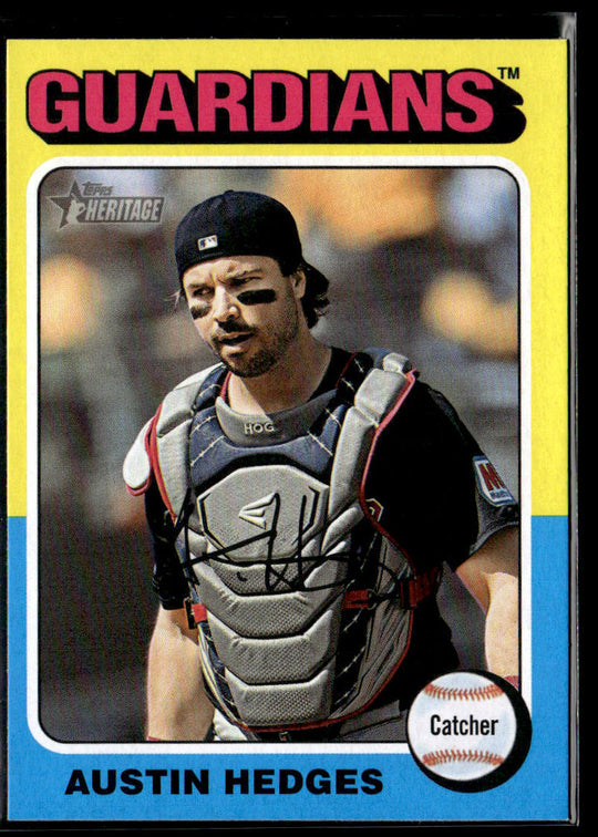 2024 Topps Heritage #510 Austin Hedges