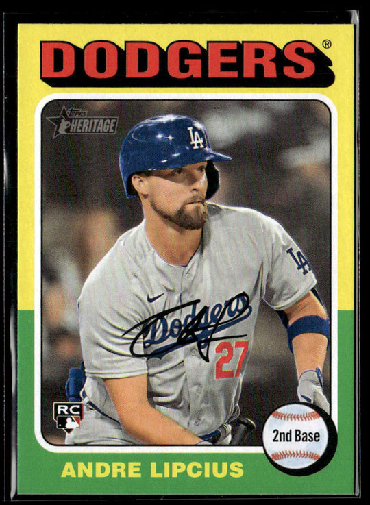 2024 Topps Heritage #699 Andre Lipcius