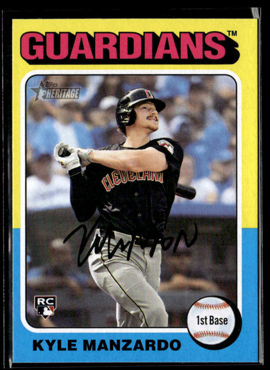 2024 Topps Heritage #673 Kyle Manzardo