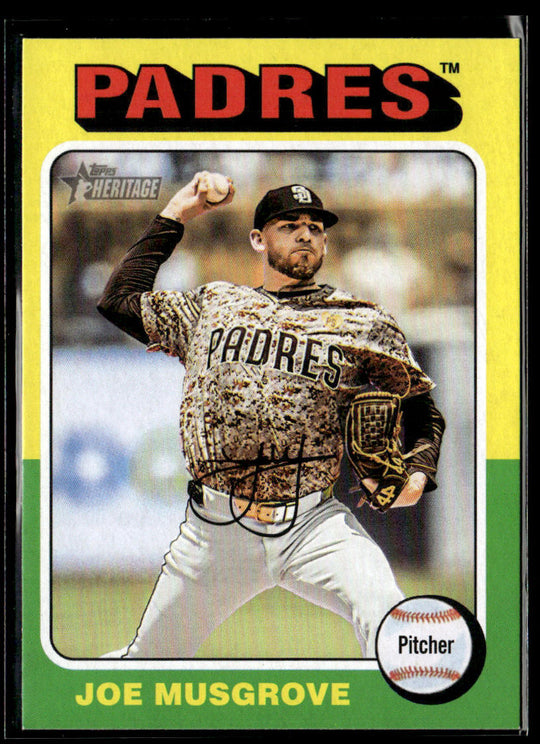 2024 Topps Heritage #502 Joe Musgrove