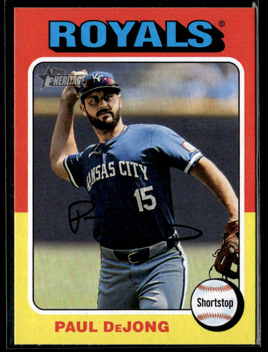 2024 Topps Heritage #540 Paul DeJong