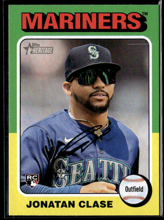 2024 Topps Heritage #639 Jonatan Clase