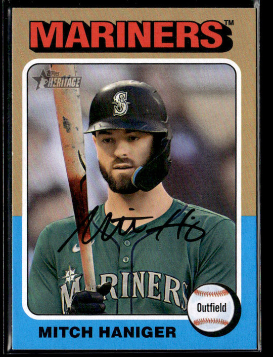 2024 Topps Heritage #583 Mitch Haniger