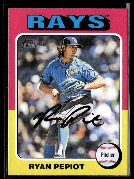2024 Topps Heritage #668 Ryan Pepiot